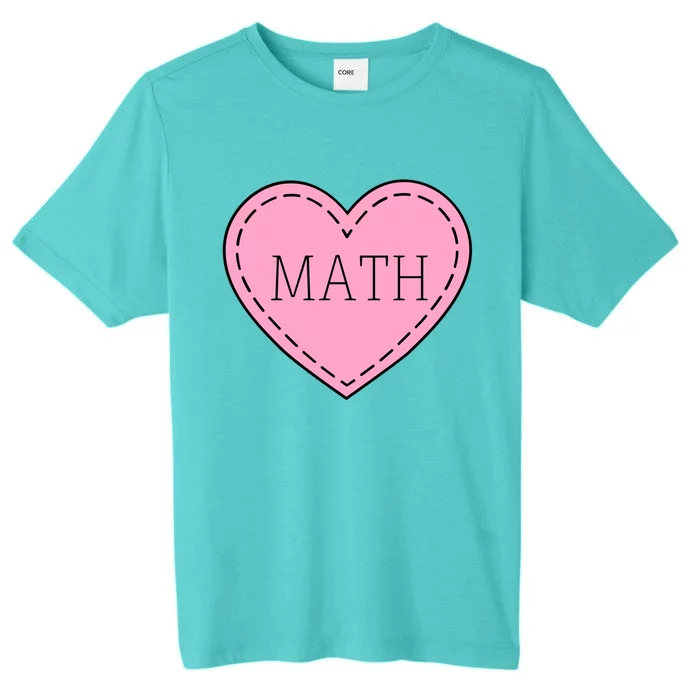 Valentine's Day Math Heart Design Cool Gift ChromaSoft Performance T-Shirt