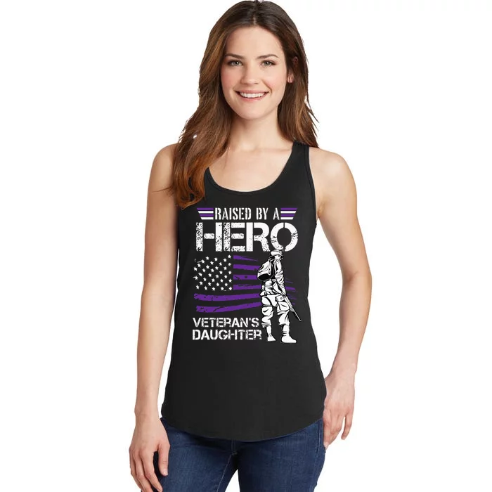 Veteran Daughter Month Of The Military Child Army Ladies Essential Tank