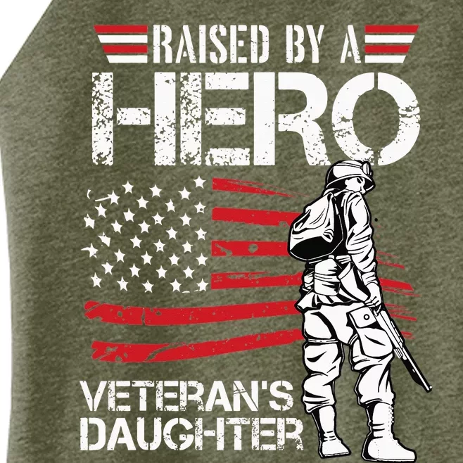 Veteran Daughter Month Of The Military Child Army Women’s Perfect Tri Rocker Tank