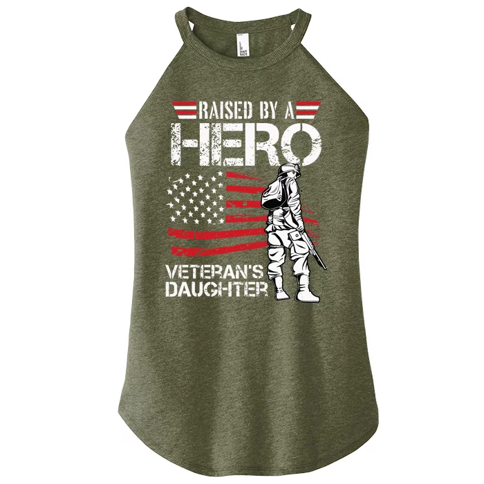 Veteran Daughter Month Of The Military Child Army Women’s Perfect Tri Rocker Tank