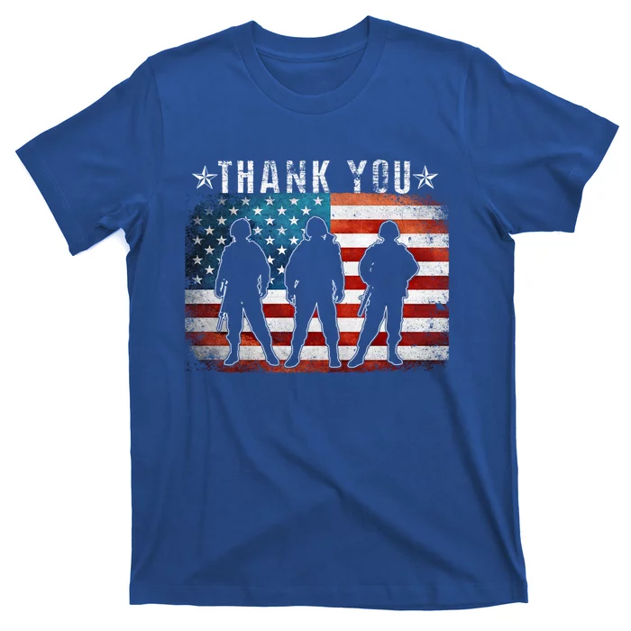 Veterans Day Memorial Gift Thank You Gift Proud Patriotic Cool Gift T-Shirt