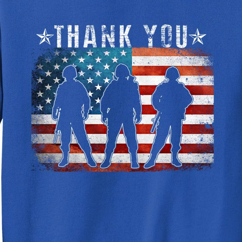 Veterans Day Memorial Gift Thank You Gift Proud Patriotic Cool Gift Tall Sweatshirt