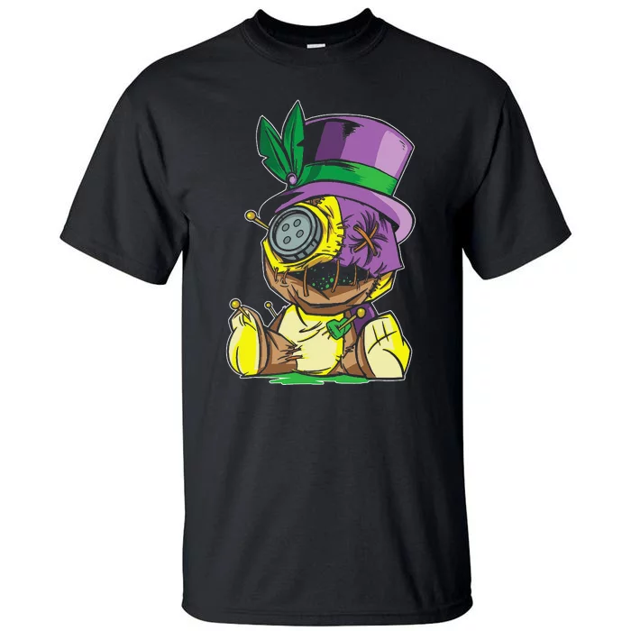 Voodoo Doll Mardi Gras New Orleans Louisiana Parade Tall T-Shirt