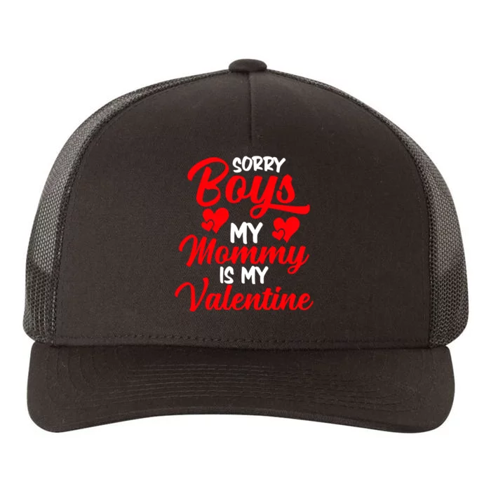 Valentines Day My Valentin Love Mommy Mom Yupoong Adult 5-Panel Trucker Hat