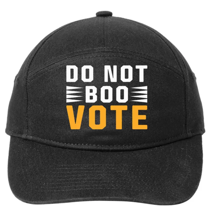 Vintage Do Not Boo Vote Obama Saying At Dnc 2024 7-Panel Snapback Hat