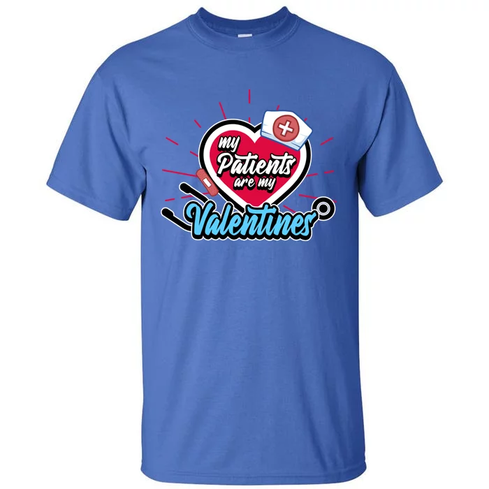 Valentines Day Nurse Cool Gift Tall T-Shirt