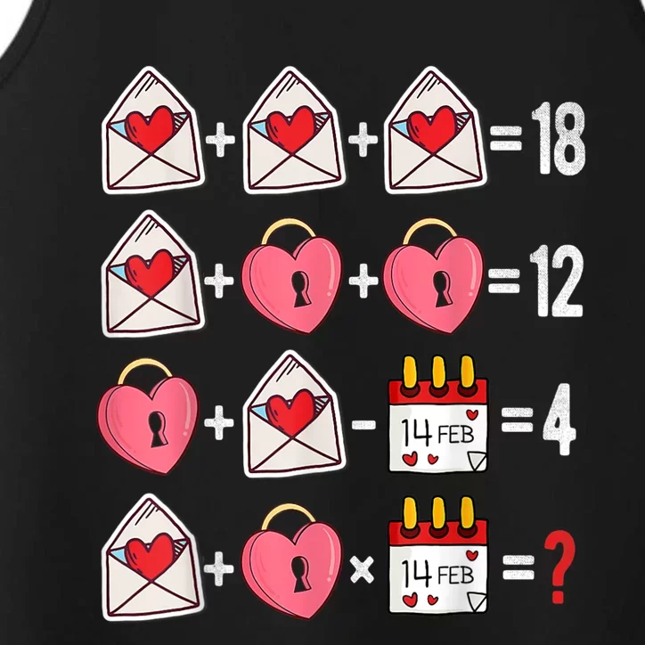 Valentines Day Order Of Operations Valentines Math Teacher Performance Tank