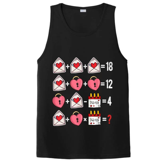 Valentines Day Order Of Operations Valentines Math Teacher Performance Tank