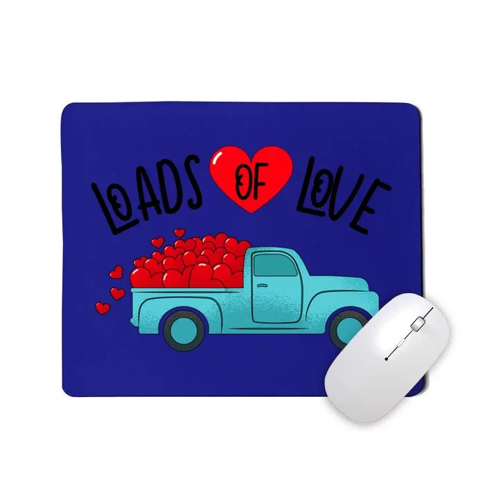 Valentines Day Pickup Truck Loads Of Love Gift Mousepad