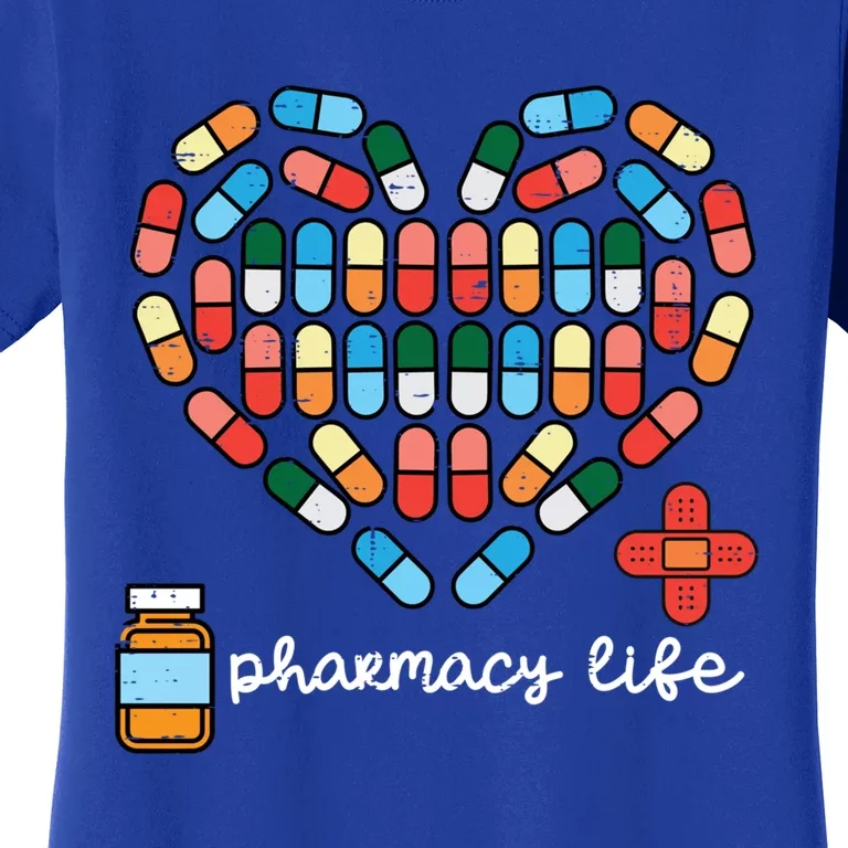 Valentines Day Pharmacy Life Pill Heart Pharmacist Gift Women's T-Shirt