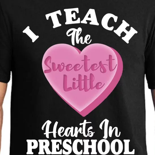 Valentines Day Preschool Teacher For Teachers In Love Gift Pajama Set