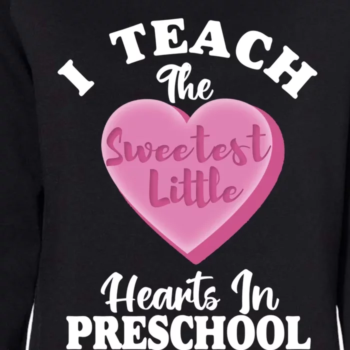 Valentines Day Preschool Teacher For Teachers In Love Gift Womens California Wash Sweatshirt