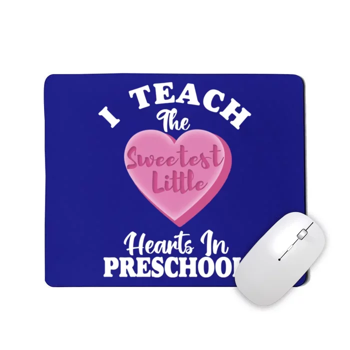 Valentines Day Preschool Teacher For Teachers In Love Gift Mousepad