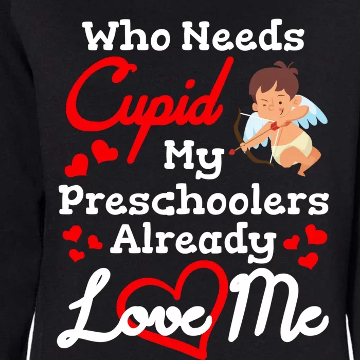 Valentines Day Preschool Teacher Gift For Teachers In Love Gift Womens California Wash Sweatshirt