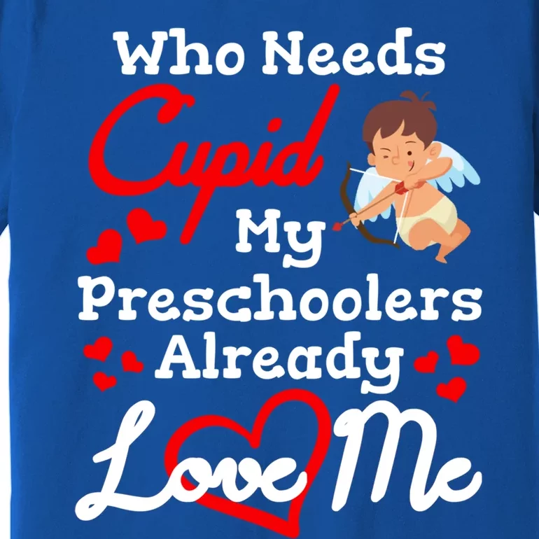 Valentines Day Preschool Teacher Gift For Teachers In Love Gift Premium T-Shirt