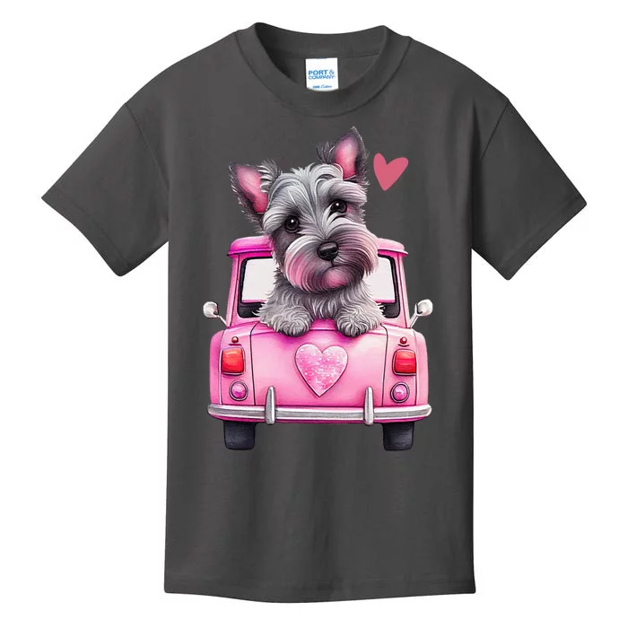 Valentines Day Puppy Cute Gift Kids T-Shirt