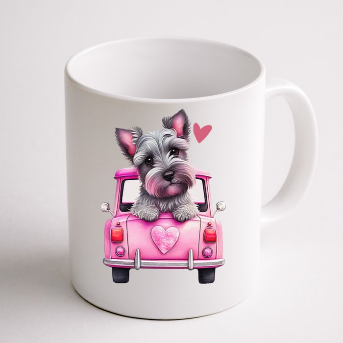 Valentines Day Puppy Cute Gift Front & Back Coffee Mug