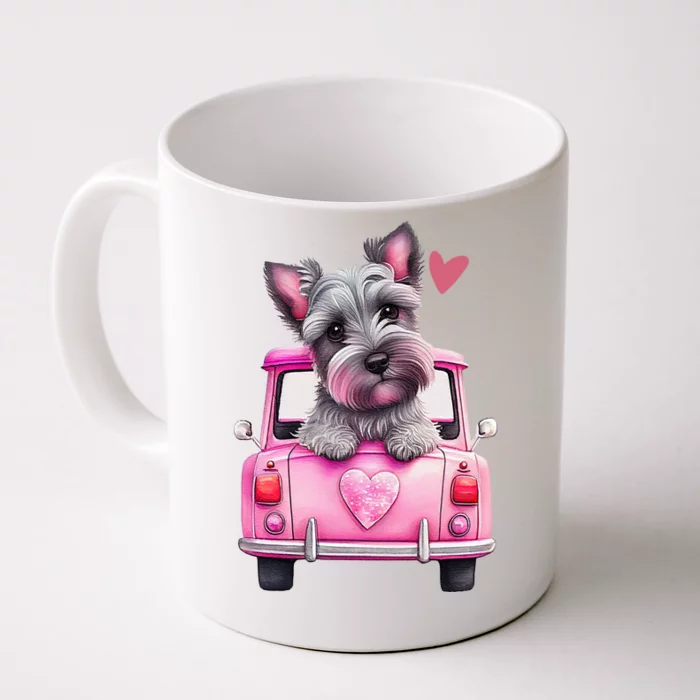 Valentines Day Puppy Cute Gift Front & Back Coffee Mug