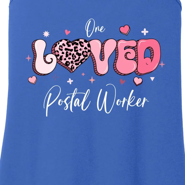 Valentines Day Postal Worker Gift Ladies Essential Tank