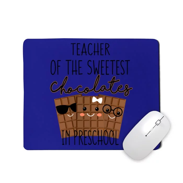 Valentines Day Preschool Teacher Kawaii Chocolate Bar Great Gift Mousepad