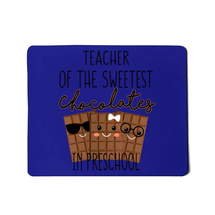 Valentines Day Preschool Teacher Kawaii Chocolate Bar Great Gift Mousepad