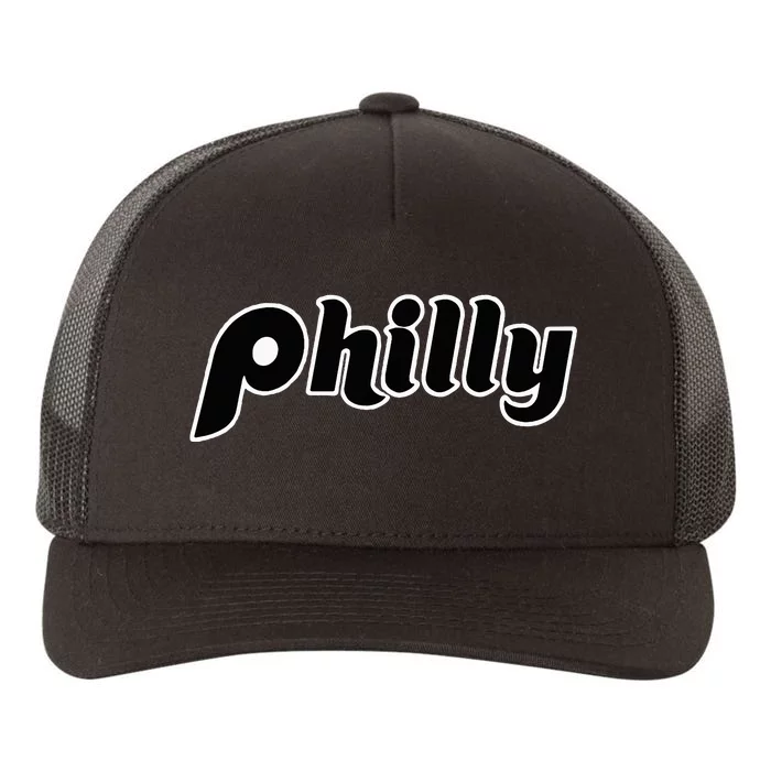 Vintage Distressed Philly Philly Philadelphia Yupoong Adult 5-Panel Trucker Hat