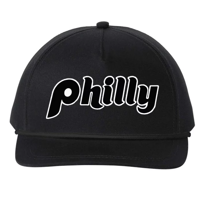 Vintage Distressed Philly Philly Philadelphia Snapback Five-Panel Rope Hat