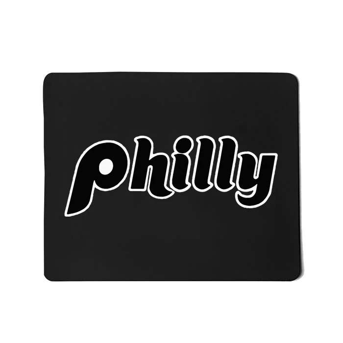 Vintage Distressed Philly Philly Philadelphia Mousepad