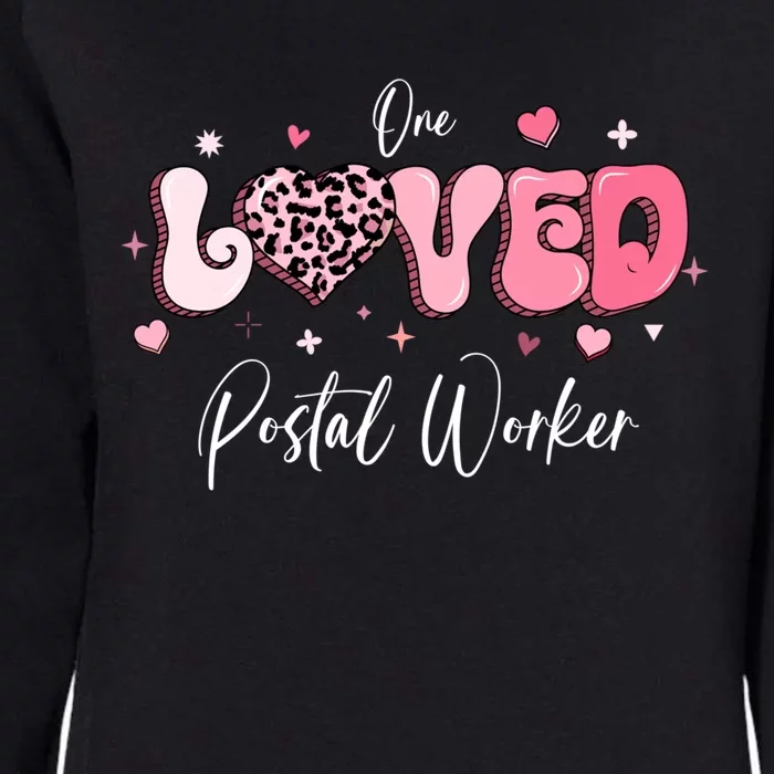 Valentines Day Postal Worker Gift Womens California Wash Sweatshirt