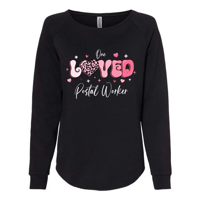 Valentines Day Postal Worker Gift Womens California Wash Sweatshirt