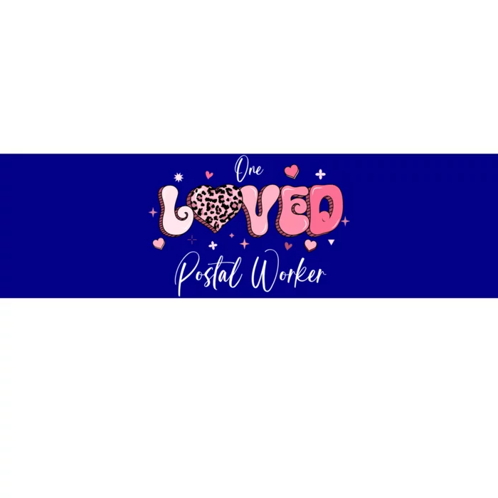 Valentines Day Postal Worker Gift Bumper Sticker