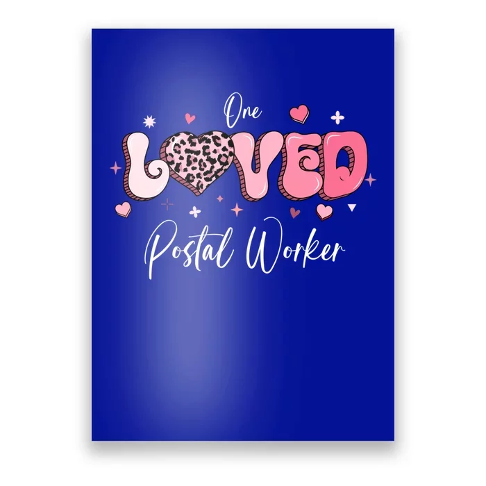 Valentines Day Postal Worker Gift Poster