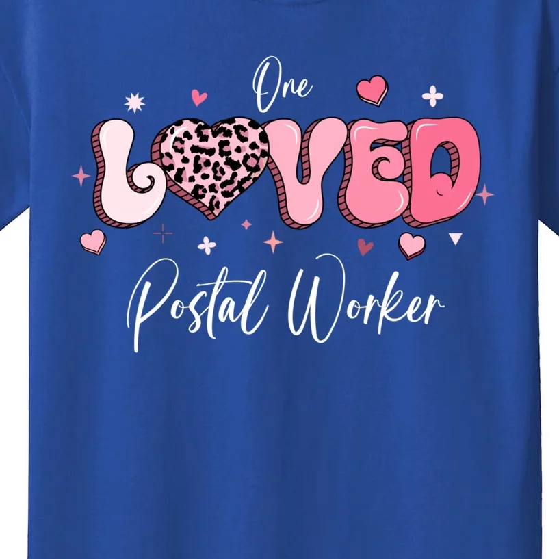 Valentines Day Postal Worker Gift Kids T-Shirt