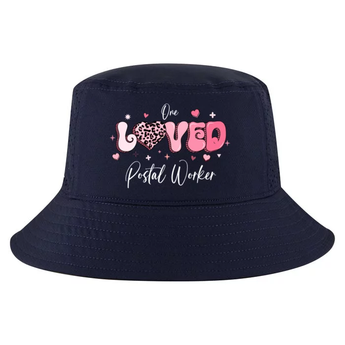 Valentines Day Postal Worker Gift Cool Comfort Performance Bucket Hat