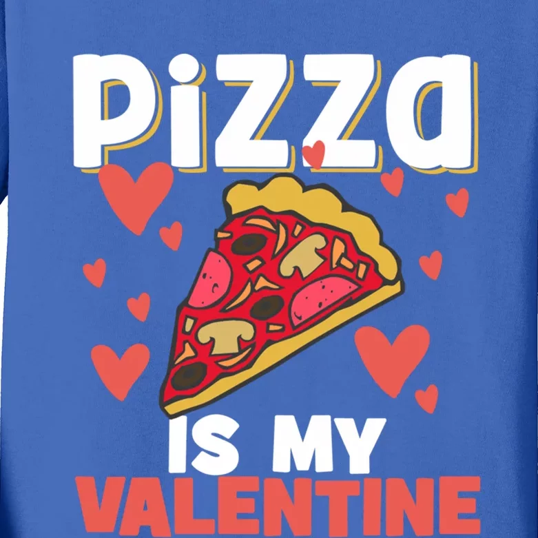 Valentines Day Pizza Lovers Pizza Party Pizza Makers Great Gift Kids Long Sleeve Shirt