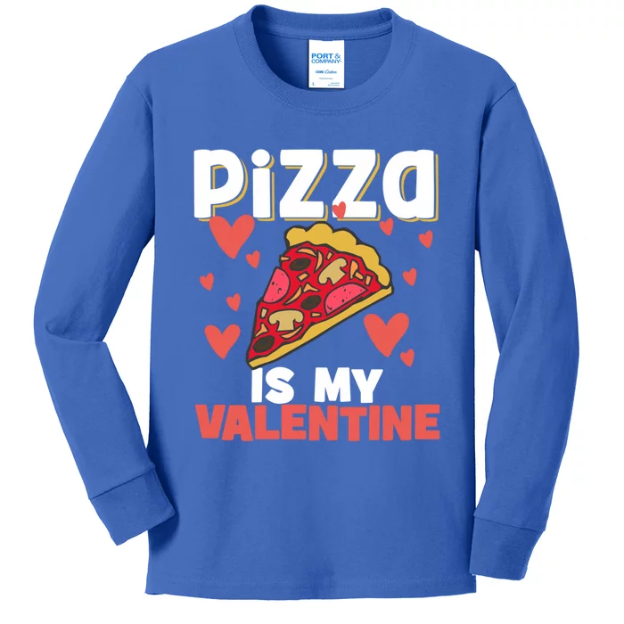 Valentines Day Pizza Lovers Pizza Party Pizza Makers Great Gift Kids Long Sleeve Shirt