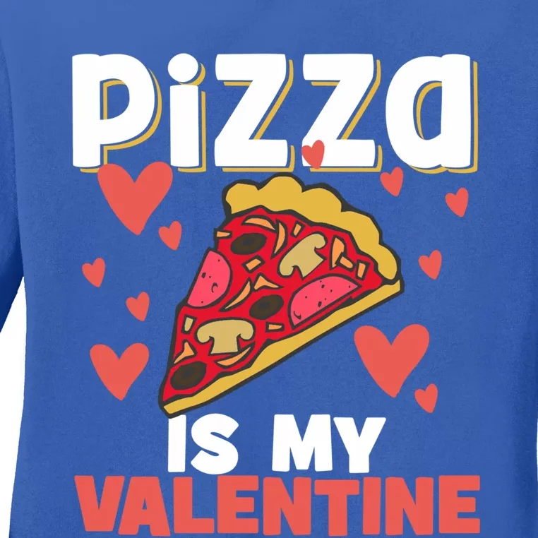 Valentines Day Pizza Lovers Pizza Party Pizza Makers Gift Ladies Long Sleeve Shirt