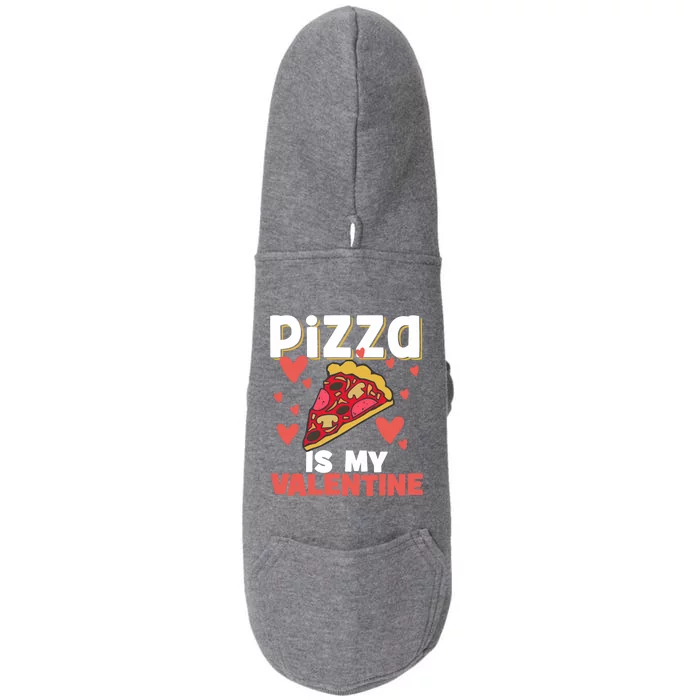 Valentines Day Pizza Lovers Pizza Party Pizza Makers Gift Doggie 3-End Fleece Hoodie