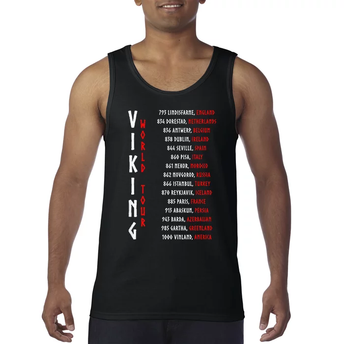 Viking Doublesided Printing Tank Top