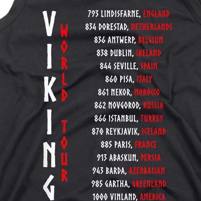 Viking Doublesided Printing Tank Top