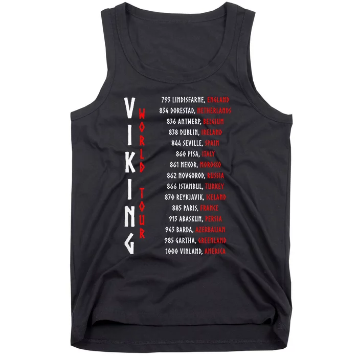 Viking Doublesided Printing Tank Top