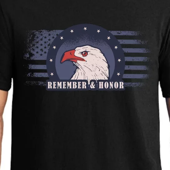 Veterans Day Remember And Honor Gift Pajama Set