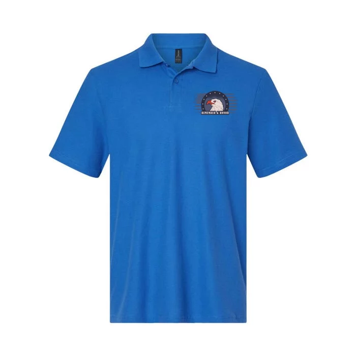 Veterans Day Remember And Honor Gift Softstyle Adult Sport Polo