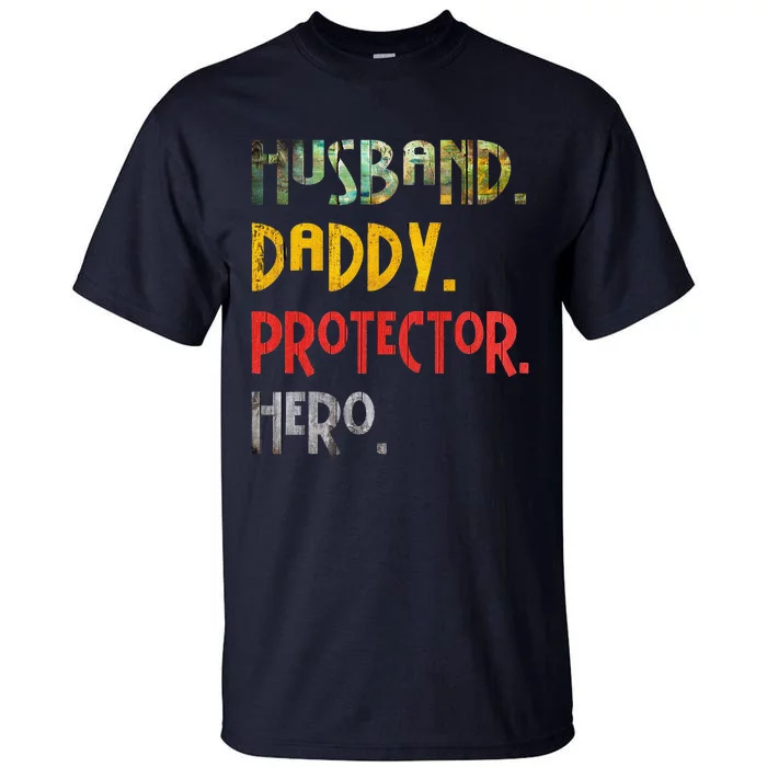 Vintage Dad Retro Father Dad Best Dad Ever Tall T-Shirt