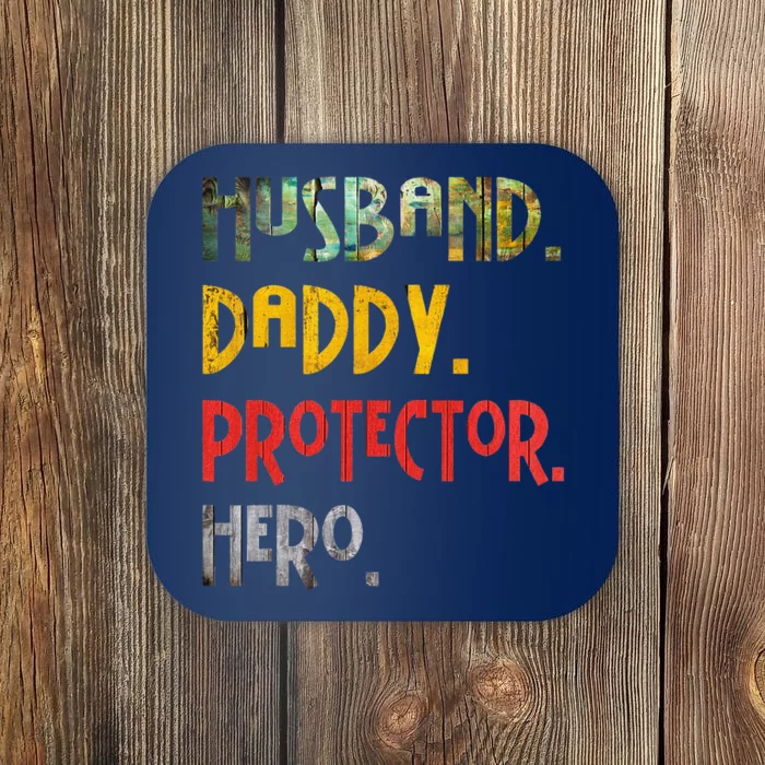 Vintage Dad Retro Father Dad Best Dad Ever Coaster