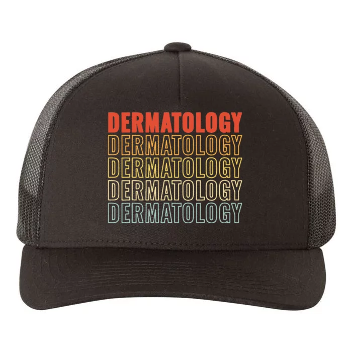 Vintage Dermatology Retro Women Derm Skincare Cute For Yupoong Adult 5-Panel Trucker Hat