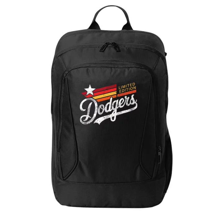 Vintage Dodgers Retro City Backpack