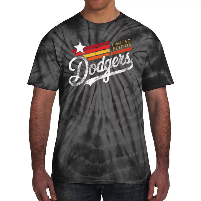 Vintage Dodgers Retro Tie-Dye T-Shirt