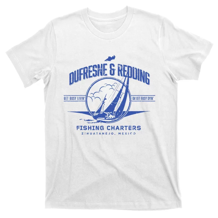 Vintage Dufresne & Redding Fishing Charters T-Shirt