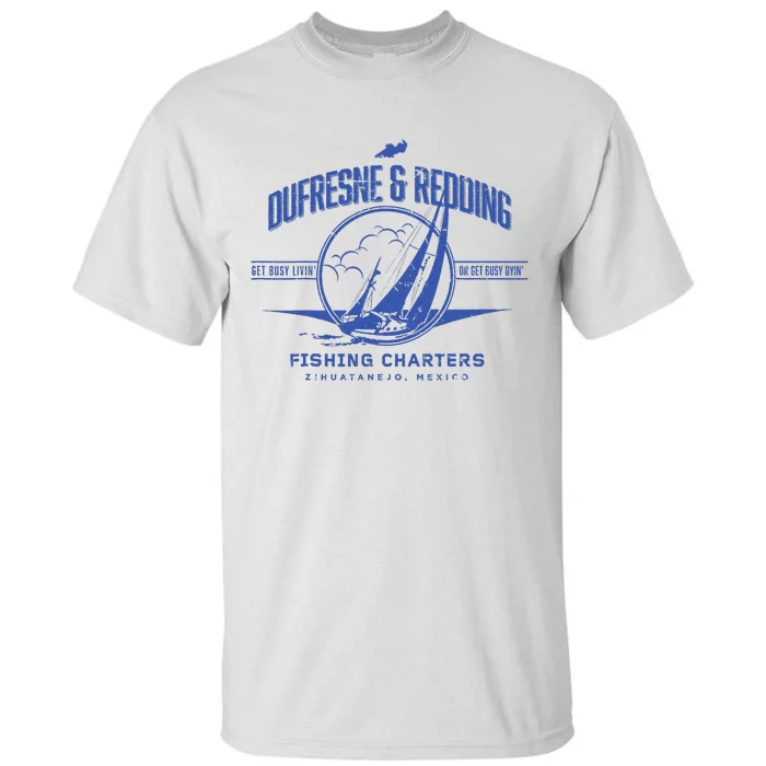 Vintage Dufresne & Redding Fishing Charters Tall T-Shirt